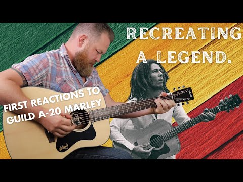 @GuildGuitarsUSA recreated the legendary Madeira A-20 owned by Bob Marley