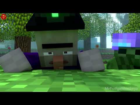 Annoying Villagers 16 - Original Minecraft Animation by MrFudgeMonkeyz#7482 part 9 #short #minecra