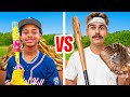 Little Leaguer with $10,000 Gear VS Adult with $10 Gear DEFAULT Thumbnail