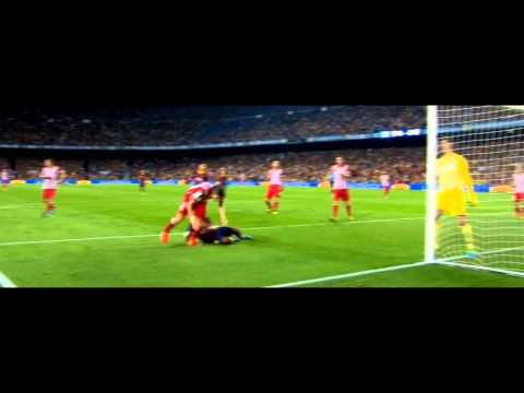 Lionel Messi vs Atletico Madrid Home Super Cup 13 14 720p HD by Bodya Martovskyi