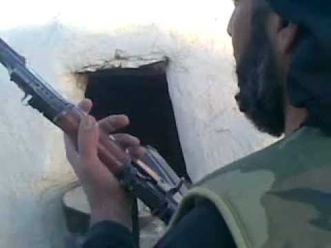 استهداف حاجز بئر عاشق الواقع في تل ابيض من قبل لواء ثوار الرقة و كتيبة الجهاد