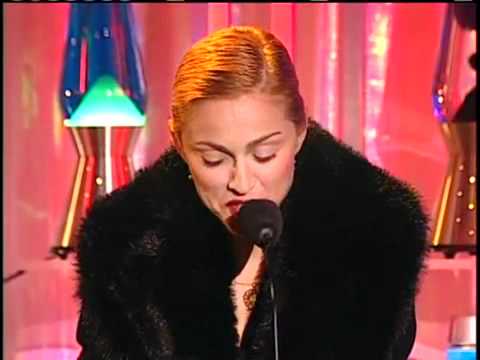 Madonna Accepts David Bowie's Rock & Roll Hall of Fame Award