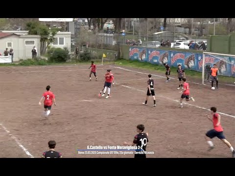 G.Castello vs Fonte Meravigliosa 2-2 Campionato U17 Elite 23.03.2025 Highlights