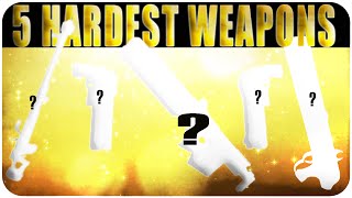 Destiny 5 Hardest Weapons to Master // Hardest Exotic Weapons to use
