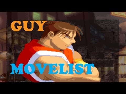 Street Fighter Alpha 2 - Guy Move List