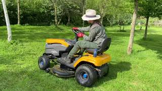 Relax with 4K Drone Footage of Lawn Mowing On a Ride On Mower to a Smooth Motown Tune
