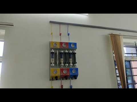 Metal powder coated automatic gas purification panel system ...