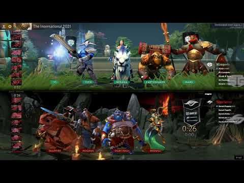 [RU] Team Secrets vs SG Esports - Dota 2 The International 2021 - Group Stage Day 2