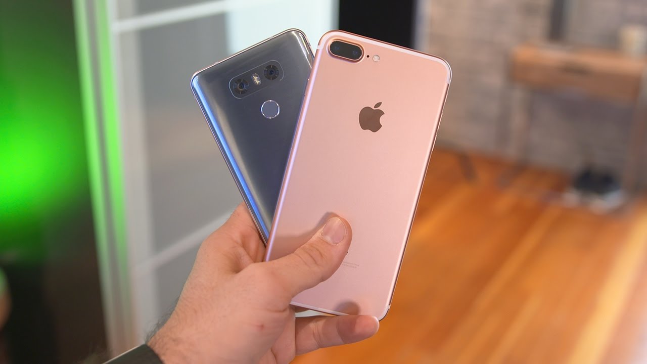 LG G6 vs iPhone 7 Plus! (Camera Comparison)