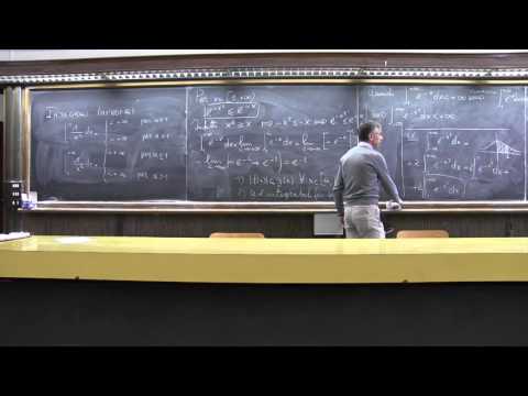 Analisi Matematica 1, Prof. Camilli - lezione 40 (17 Nov. 2015)