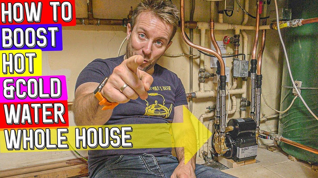 HOW TO INSTALL WHOLE HOUSE BOOSTER PUMP - Stuart Turner Monsoon Review