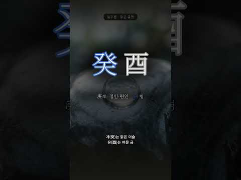 바위에서 맺는 이슬 | 계유(癸酉) 일주