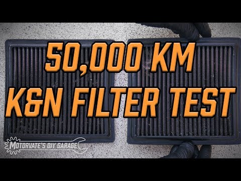 K&N Filter Test… Two Years and 50,000 KM Later: Motorvate's DIY Garage Ep.34