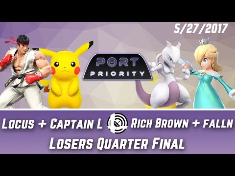 Port Priority - Locus + Captain L Vs. Rich Brown + falln - Losers Quarter Final