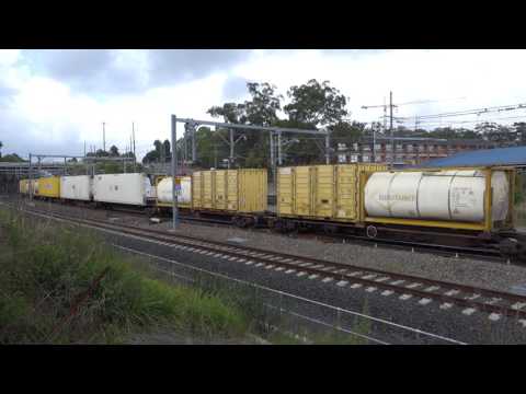 LDP001 / LDP009 / 6011 / CF4402 with Aurizon 7BM7 - 28/11/16
