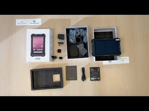 Unboxing The Unistrong UT 32 Data Collector Tablet