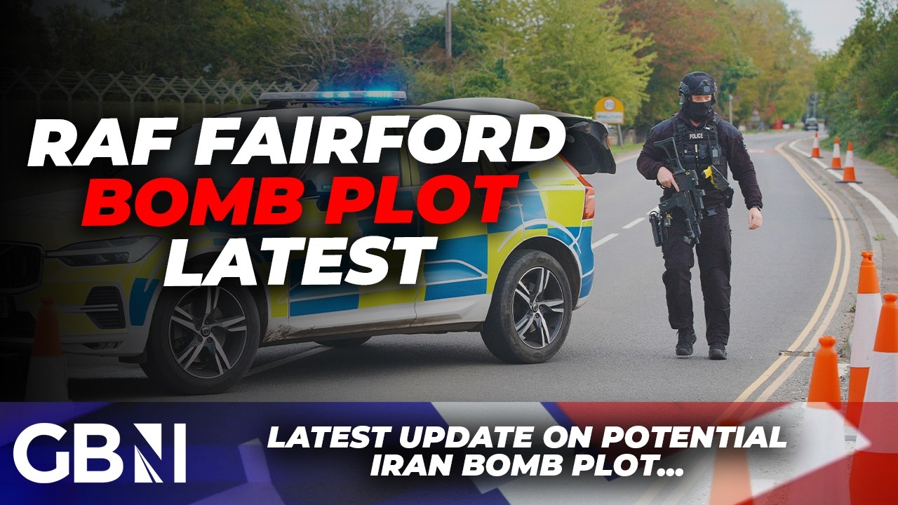 Video: Five arrested near RAF Fairford in suspected terror plot targeting US bomber base