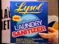 1985 Lysol Laundry Sanitizer TV Commercial