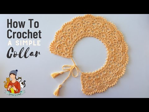 How To Crochet A Simple Collar