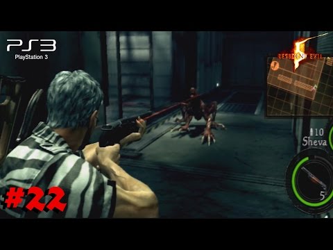 Resident Evil 5 (CO-OP) Part 22 "Get Those Tounges Away From Me!" (feat. Marshmellow1229)