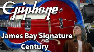 Video thumbnail for James Bay Signature Epiphone Century! by ZIMM'S GUITARS