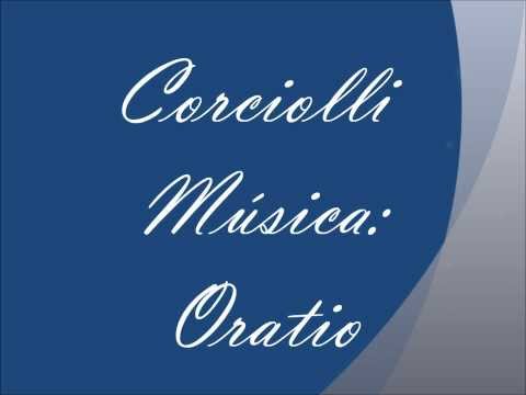 Música Oratio de Corciolli