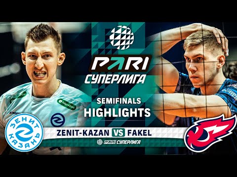 Волейбол Zenit-Kazan vs. Fakel | HIGHLIGHTS | Semi-Finals | Round 2 | Pari SuperLeague 2024