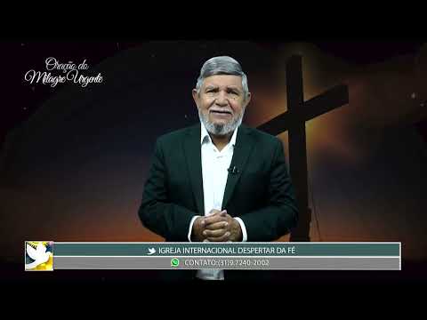 ORAÇÃO DO MILAGRE URGENTE COM PASTOR ALTAMIRO ALVES