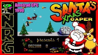 NRG: 5-10 Minutes of Gameplay - Santa's Christmas Capers [Amstrad CPC]
