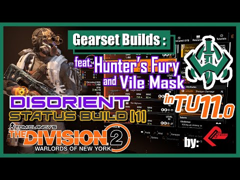 Hunters Fury Vile Mask Status Build (Part1) in TU11 | The Division 2 | TIPS by Random Plays
