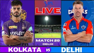 Live: KKR Vs DC, Match 28, Delhi | IPL Live Scores & Commentary | Kolkata vs Delhi | IPL LIVE 2023