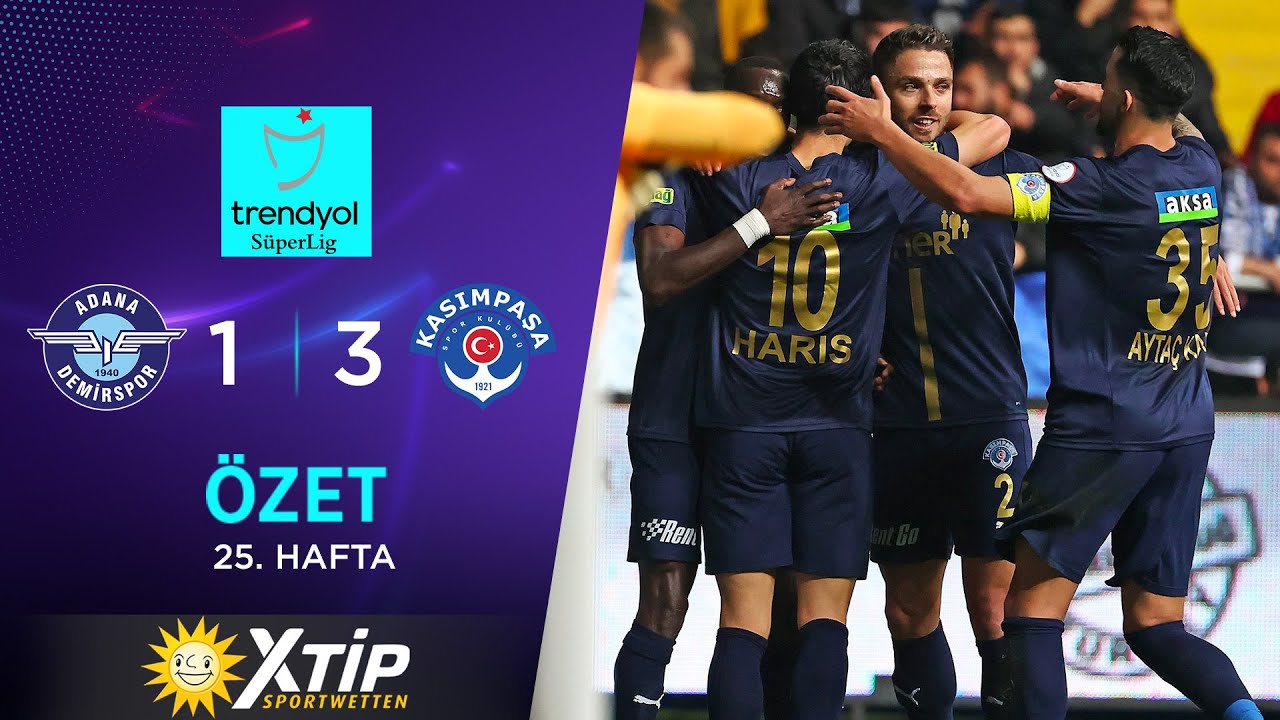 Adana Demirspor vs Kasımpaşa highlights
