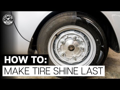 How To Make Tire Shine Last! | 1955 Porsche 550 Spyder | Chemical Guys