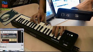 Video thumbnail for Korg microKEY 37 - Easy to use MIDI keyboard with solid keys + 2 USB ports by ThisThat Reviews