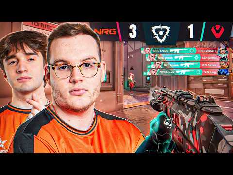 "THANK YOU, BRAWK!" | NRG vs Sentinels Voice Comms