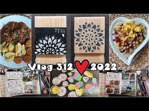 Vlog 312/22 - omáčka, koláže, stojánek na druhý pokus a končím s deníkem