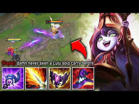 Lulu is secretly a GOD Tier Mage and this video shows you why... (Crazy One Shots)