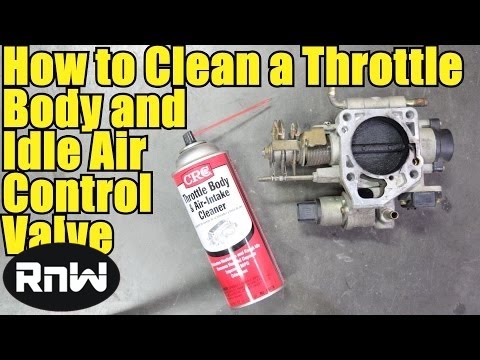 How to Clean a Throttle Body and Idle Air Control ( IAC ) Valve - Quick and Easy