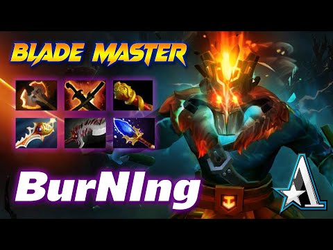 BurNIng Blade Master Jugger - Dota 2 Pro Gameplay [Watch & Learn]