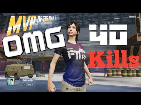 PUBG MOBILE #OMG 40 Kills in TDM 1 VS 4 { ISRAR GAMING }
