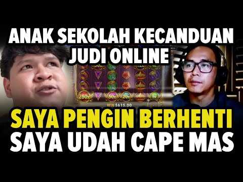 Anak Sekolah Main Judi Online!! Uang Orang Tua Buat Depo! Sekarang Ingin Berhenti..