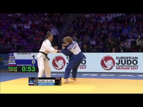 European judo championships 2017 Final:  -52kg Final Kelmendi Uchi mata