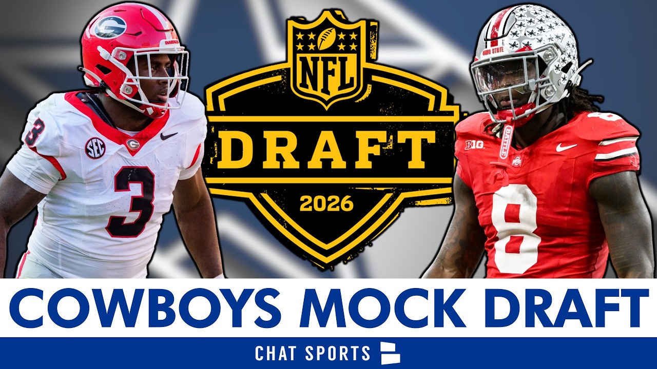Cowboys Mock Draft WITH TRADES: Dallas Cowboys 7-Round Mock Draft Picks The 2026 NFL Draft