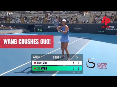 Xiyu Wang Dominates Hanyu Guo | China Open 2025 Highlights