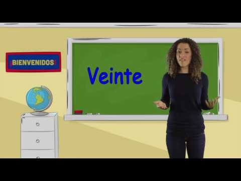 Numbers 10 by 10 in Spanish