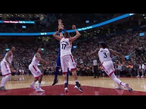 Raptors Highlights: Valanciunas Denies Kanter - November 17, 2017