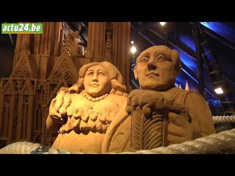 Actu24 - Sculptures de sable à Blankenberge
