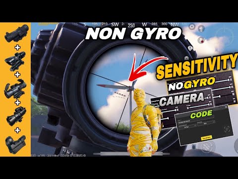 Non Gyro No Recoil sensitivity ✅❌ | Best NON GYRO SENSITIVITY SETTINGS BGMI / PUBG 🔥|| copy & used ✅