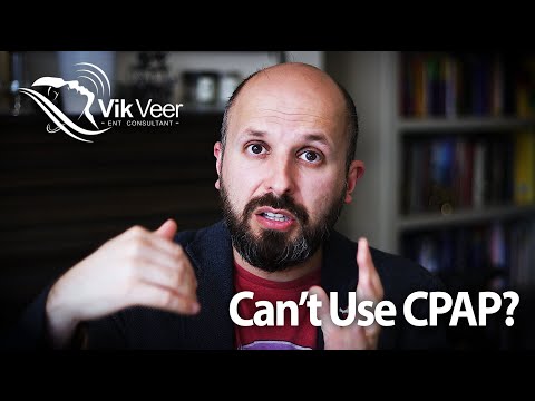 Can't sleep with CPAP?  Watch this!