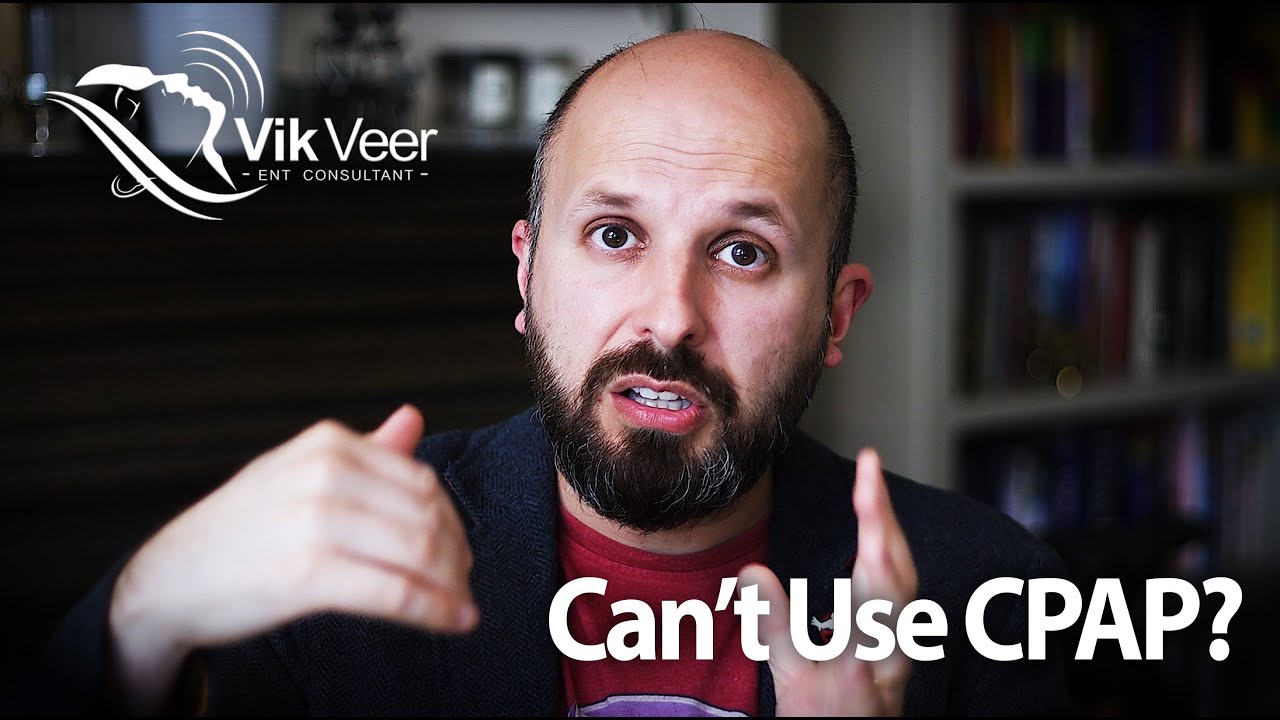 Can't sleep with CPAP?  Watch this!